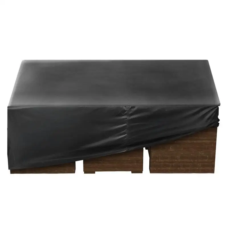 Patio Furniture Cover, 420D Heavy Duty Waterproof Outdoor Dining Table and Chairs Cover, Large Squre Patio Table Covers with Air Vent for All Weather, 126L x 126W x 32H inch, Black
Patio Furniture Cover, 420D Heavy Duty Waterproof Outdoor Dining Table and Chairs Cover, Large Squre Patio Table Covers with Air Vent for All Weather, 126L x 126W x 32H inch, Black