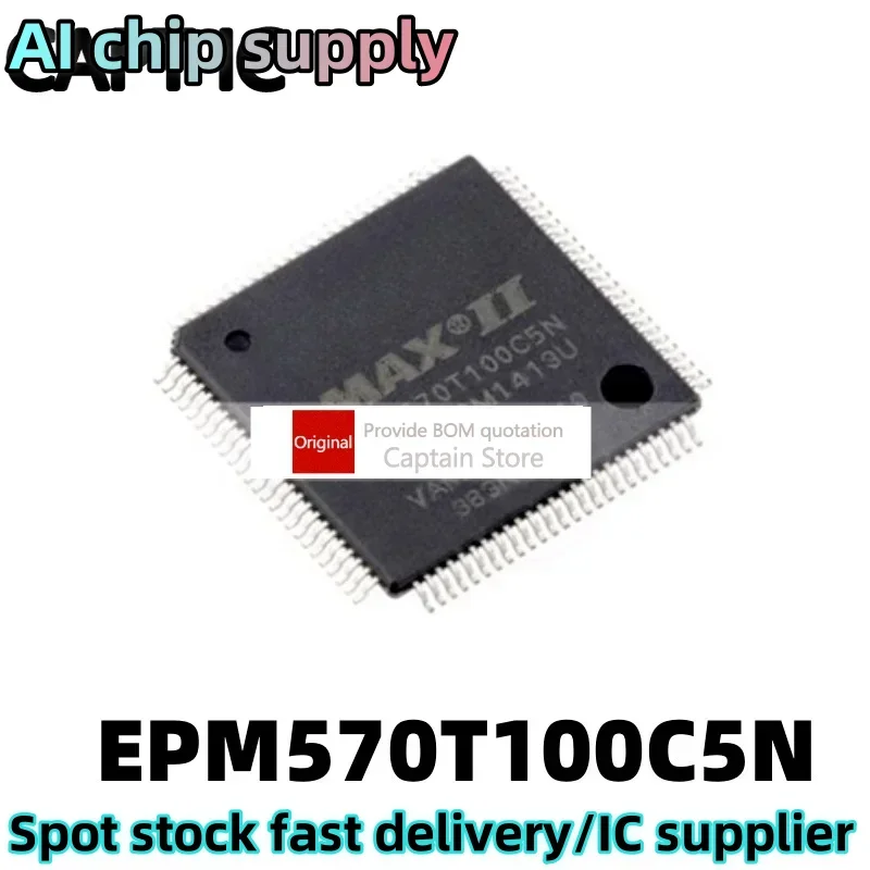 5PCS EPM570T100C5N TQFP100
5PCS EPM570T100C5N TQFP100