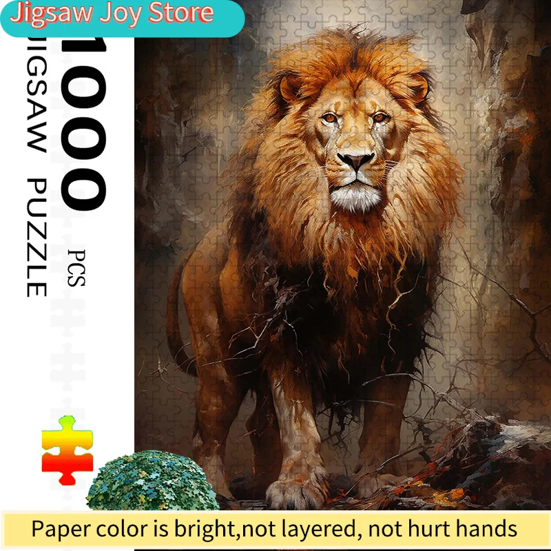 Пазл «Король Лев», 1000 деталей | Портрет грозного льва: Классические персонажи | Идеально подходит для дней рождения, Рождества, Хэллоуина, Дня благодарения
Пазл «Король Лев», 1000 деталей | Портрет грозного льва: Классические персонажи | Идеально подходит для дней рождения, Рождества, Хэллоуина, Дня благодарения