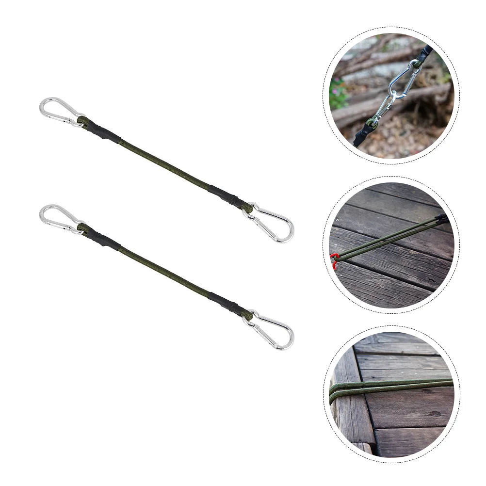 4 Pcs Belt Carabiner Elastic Cord Tent Fixing Belts Long Bungee Mini Cords with Hooks Clothesline Strap Mother
4 Pcs Belt Carabiner Elastic Cord Tent Fixing Belts Long Bungee Mini Cords with Hooks Clothesline Strap Mother