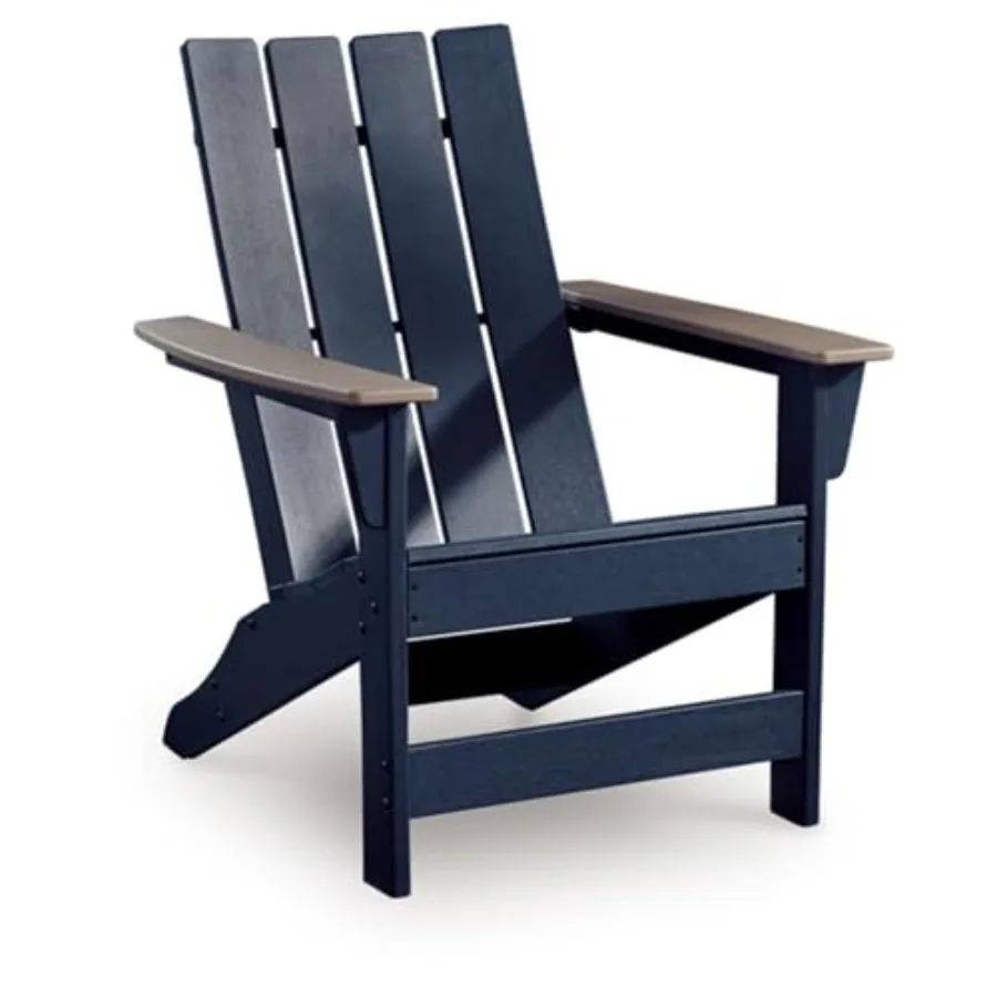 Outdoor Adirondack Chair with Slat Back in Blue Beige Made of HDPE Weather Resistant Mabry Shores Coastal MEGA-TUFF for Patio D
Outdoor Adirondack Chair with Slat Back in Blue Beige Made of HDPE Weather Resistant Mabry Shores Coastal MEGA-TUFF for Patio D
