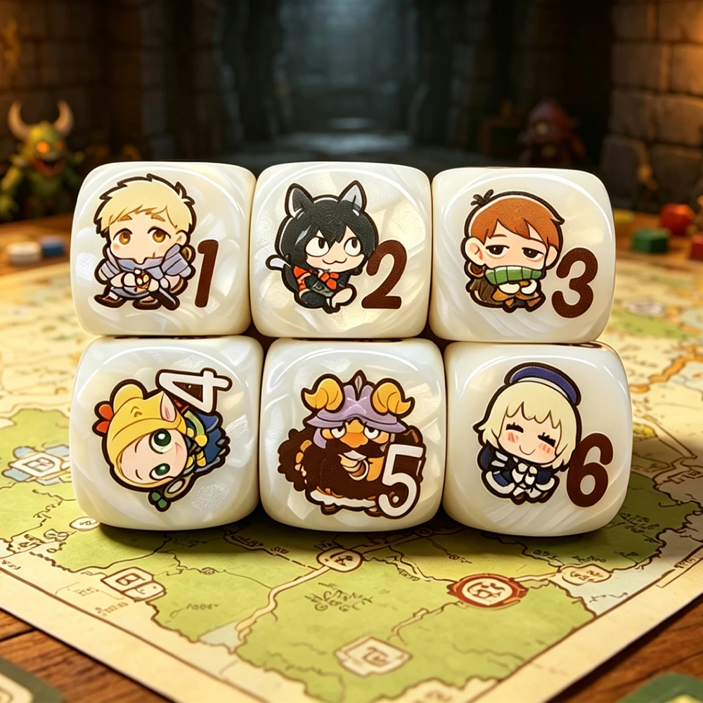 2Pcs 20Mm Diy Self Made Delicious In Dungeons Acrylic Dice Ws Opcg Ptcg Board Game Dice Damage Counter Anime Cards Gift Toys
2Pcs 20Mm Diy Self Made Delicious In Dungeons Acrylic Dice Ws Opcg Ptcg Board Game Dice Damage Counter Anime Cards Gift Toys