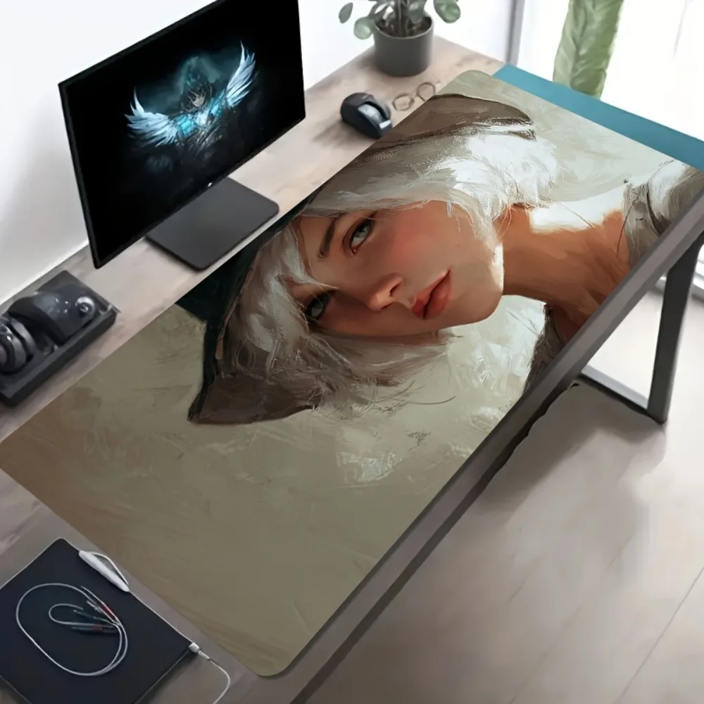 Vintage Woman Portrait Desk Mat Modern Art Lover Accessory
Vintage Woman Portrait Desk Mat Modern Art Lover Accessory