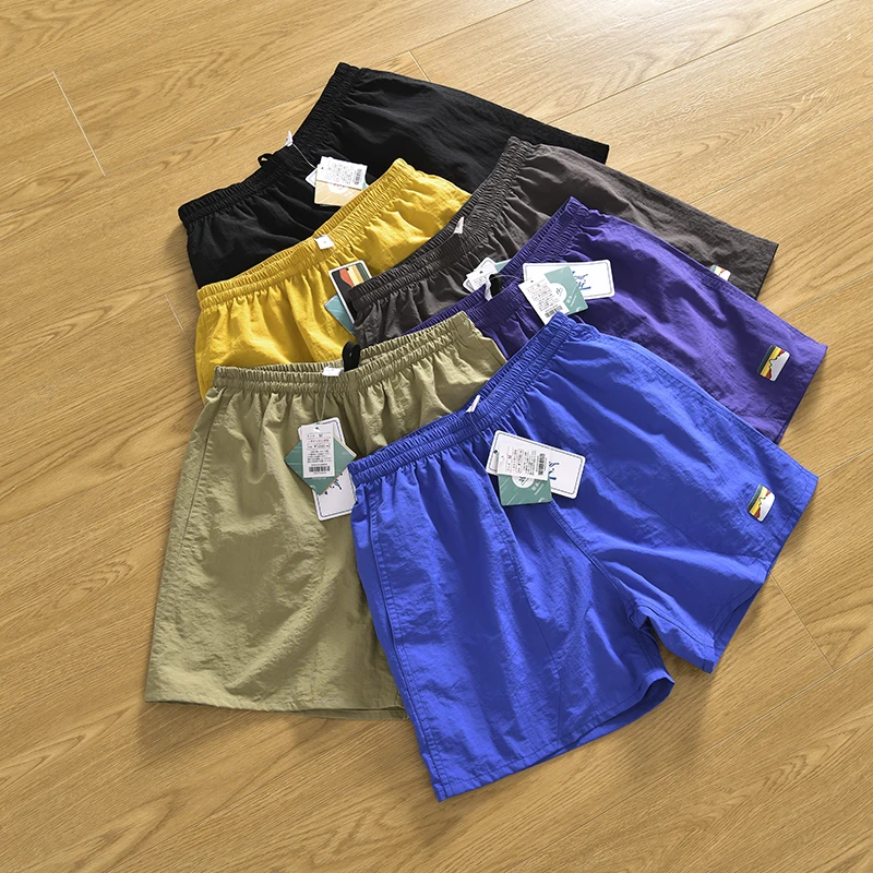 Summer Men's Casual Quick Dry Candy Colored Beach Shorts Breathable Comfortable mid High Waist Straight Leg Youth Fashion
Summer Men's Casual Quick Dry Candy Colored Beach Shorts Breathable Comfortable mid High Waist Straight Leg Youth Fashion