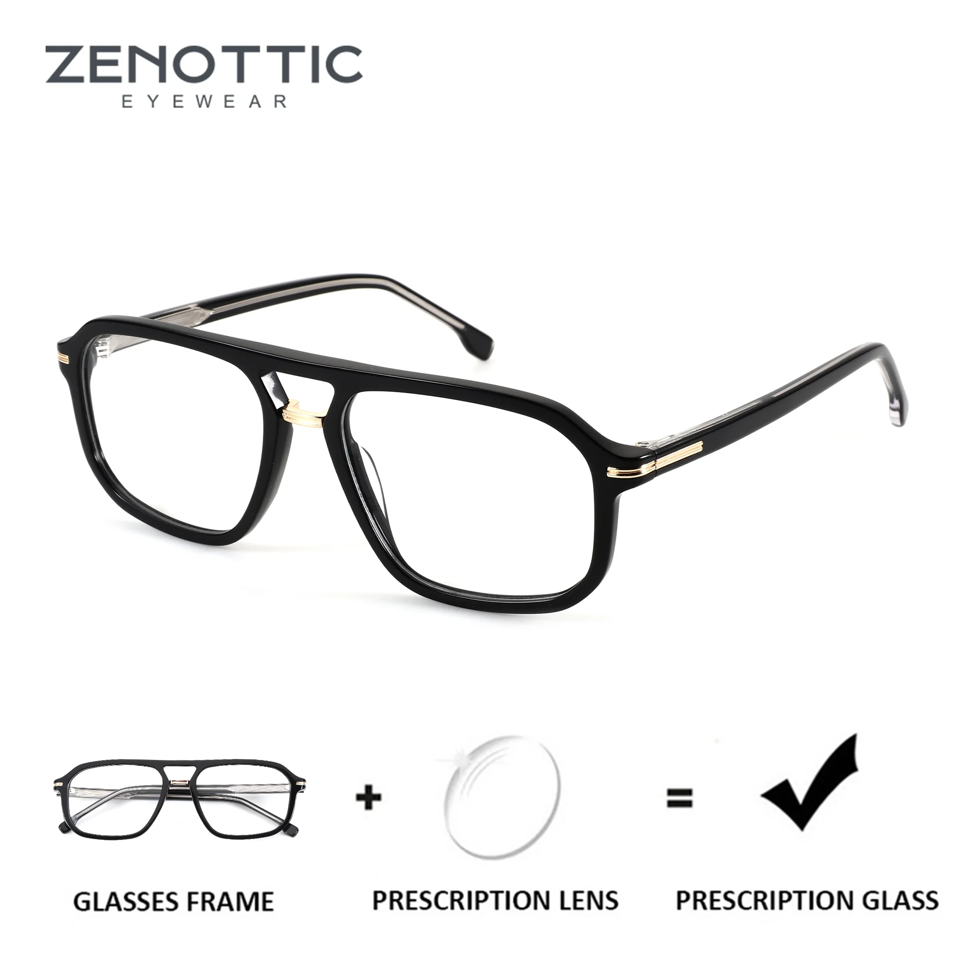 ZENOTTIC (размер M), ацетатные очки ручной работы по рецепту для мужчин, авиатор, фотохромные оптические очки с защитой от синего света
ZENOTTIC (размер M), ацетатные очки ручной работы по рецепту для мужчин, авиатор, фотохромные оптические очки с защитой от синего света