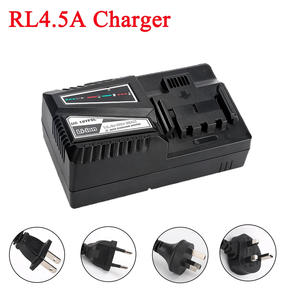 UC18YSFL Lithium Battery Charger Compatible with For Hitachi 14.4V-18V Battery-Powered Tools Rapid Charger for BSL1815 BSL1815X
UC18YSFL Lithium Battery Charger Compatible with For Hitachi 14.4V-18V Battery-Powered Tools Rapid Charger for BSL1815 BSL1815X