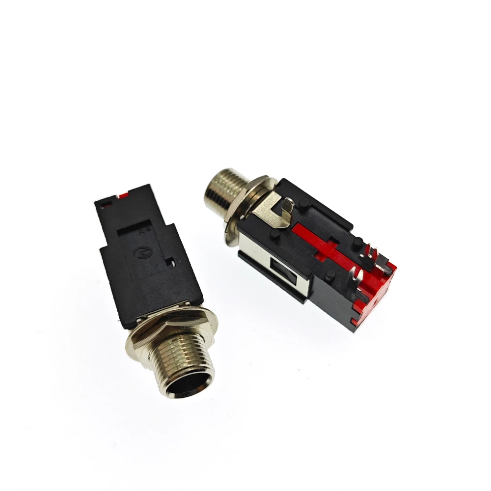 10PCS PJ-602B Right Angle Audio Connector Thread Lock Panel Mount 1/4" 6.35 Mm Stereo Phone Jack Headphone Socket
10PCS PJ-602B Right Angle Audio Connector Thread Lock Panel Mount 1/4" 6.35 Mm Stereo Phone Jack Headphone Socket