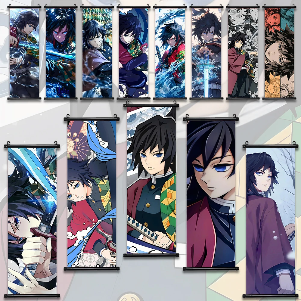 Giyu Tomioka Demon Slayer Wallpaper Anime Hanging Scroll Poster Wall Artwork Canvas Painting Picture Print Home Decoration Art
Giyu Tomioka Demon Slayer Wallpaper Anime Hanging Scroll Poster Wall Artwork Canvas Painting Picture Print Home Decoration Art