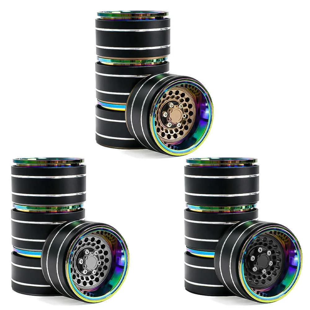 4pcs Super Heavy & Aluminum Deep Dish 1.9" Beadlock Wheel Rim for 1/10 RC Crawler SCX10 TRX4 VS4-10 Gen8 (rs)
4pcs Super Heavy & Aluminum Deep Dish 1.9" Beadlock Wheel Rim for 1/10 RC Crawler SCX10 TRX4 VS4-10 Gen8 (rs)