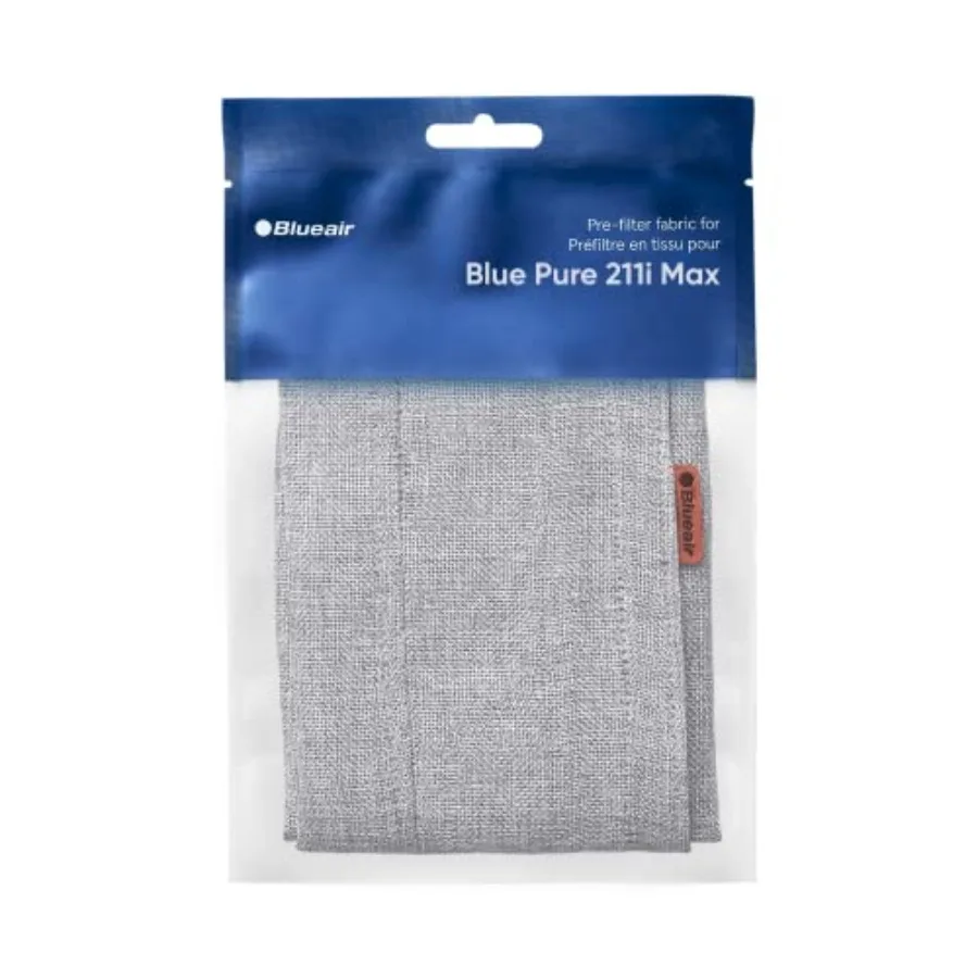 Genuine Pre-Filter Blue Pure 211i Max Air Purifier, Washable Fabric, Grey
Genuine Pre-Filter Blue Pure 211i Max Air Purifier, Washable Fabric, Grey