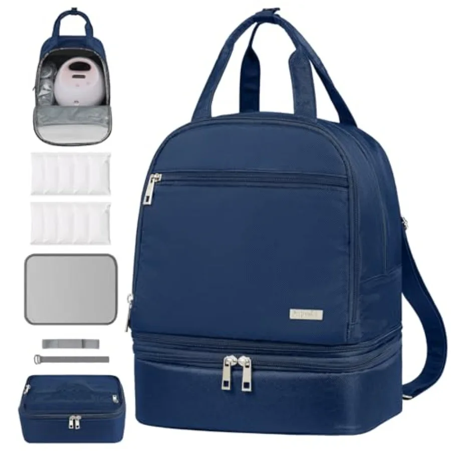 Derbiedersinn Breast Pump Backpack for Working Moms Spectra Compatible Pump Bag Waterproof and Spacious with Pockets for Breast
Derbiedersinn Breast Pump Backpack for Working Moms Spectra Compatible Pump Bag Waterproof and Spacious with Pockets for Breast