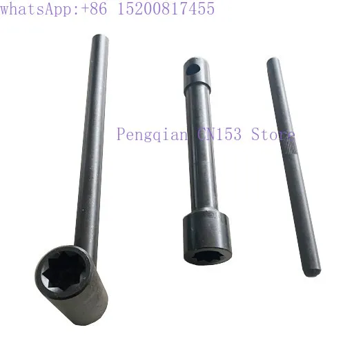 1Pcs chuck wrench tool holder key accessories 4 square screws hand lever three claws four claws vertical
1Pcs chuck wrench tool holder key accessories 4 square screws hand lever three claws four claws vertical