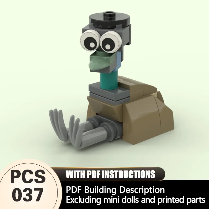 Creators Animal Series Model MOC Building Bricks Funny Dracula Parrot Modular Technology Gifts Holiday Assemble Children Toys
Creators Animal Series Model MOC Building Bricks Funny Dracula Parrot Modular Technology Gifts Holiday Assemble Children Toys