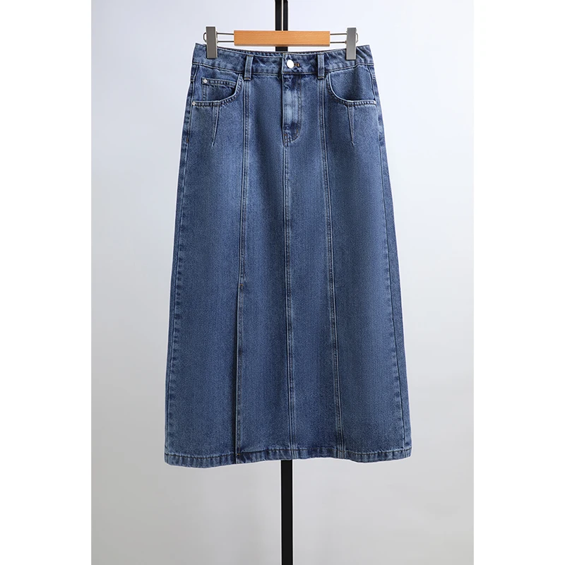Awei Clothing Spring Summer Women's Slimming Straight Knee-Length Jeans Skirt Versatile High Waist Casual Cotton Blend
Awei Clothing Spring Summer Women's Slimming Straight Knee-Length Jeans Skirt Versatile High Waist Casual Cotton Blend