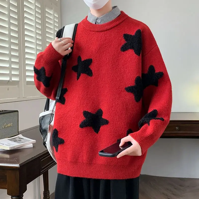 Высококачественный мужской вязаный свитер, новинка осенне-зимнего сезона, с воротником-стойкой, имитация двухслойного дизайна, стильный и удобный, подходит для женщин
Высококачественный мужской вязаный свитер, новинка осенне-зимнего сезона, с воротником-стойкой, имитация двухслойного дизайна, стильный и удобный, подходит для женщин