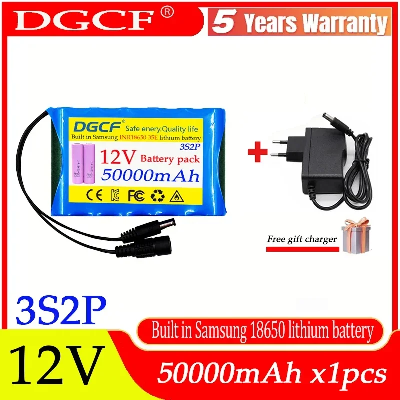12V 50000mAh NEW Portable Super Rechargeable Lithium Ion Battery Pack Capacity DC 12.6v 50Ah CCTV Cam Monitor + Charger
12V 50000mAh NEW Portable Super Rechargeable Lithium Ion Battery Pack Capacity DC 12.6v 50Ah CCTV Cam Monitor + Charger
