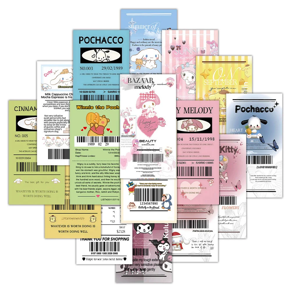 10/30/48pcs Sanrio Label Sealing Stickers Kawaii Cartoon Kids Decals Toys Diary Phone Case Suitcase Cute Anime Graffiti Sticker
10/30/48pcs Sanrio Label Sealing Stickers Kawaii Cartoon Kids Decals Toys Diary Phone Case Suitcase Cute Anime Graffiti Sticker