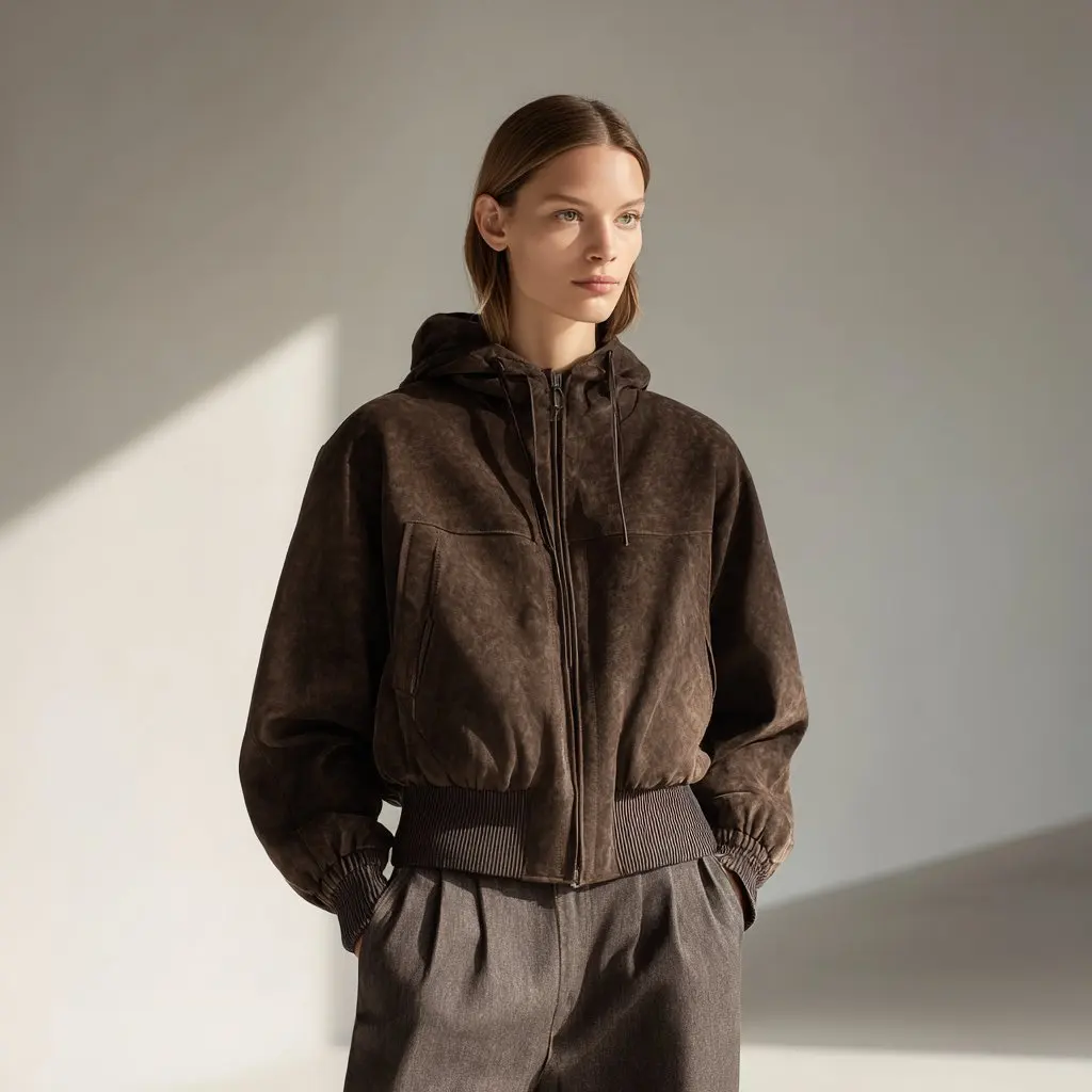 Casual Hooded Jacket Autumn Winter Women's Fashion Top Decoration-Free Comfortable Fit For Various Styles
Casual Hooded Jacket Autumn Winter Women's Fashion Top Decoration-Free Comfortable Fit For Various Styles