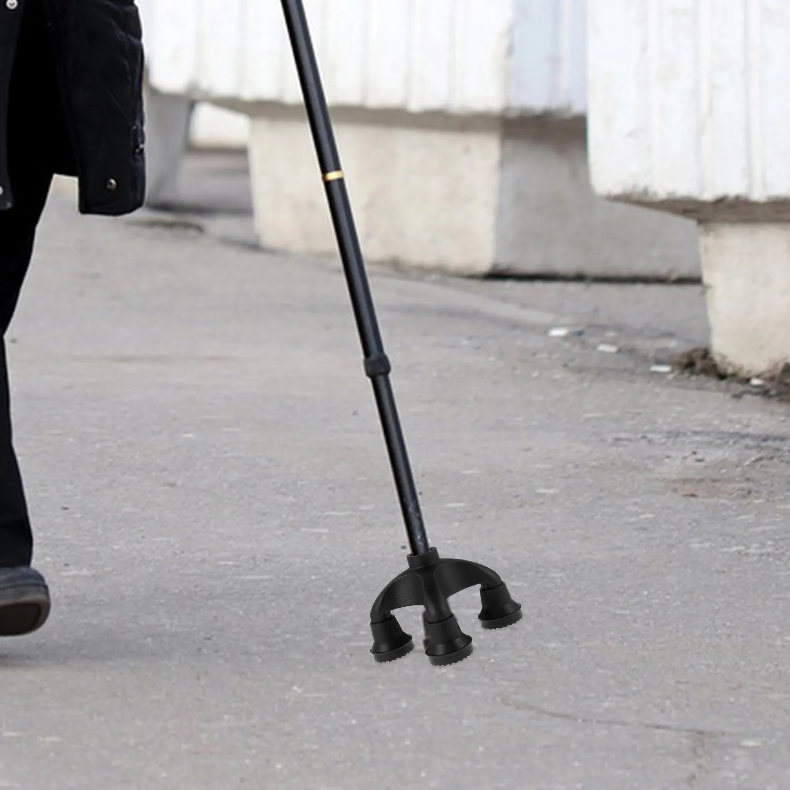Quad Tips Replacement Non-Slip Walking Stick Tip Trekking Pole Mud Pad Self Standing Cane End For Stability Support Cane
Quad Tips Replacement Non-Slip Walking Stick Tip Trekking Pole Mud Pad Self Standing Cane End For Stability Support Cane