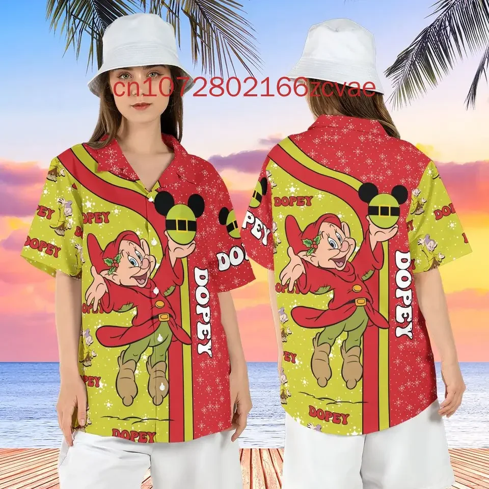 Santa Snow White And Seven Dwarfs Hawaiian Shirt Disney Men's And Women's Short Sleeve Button Up Shirt
Santa Snow White And Seven Dwarfs Hawaiian Shirt Disney Men's And Women's Short Sleeve Button Up Shirt