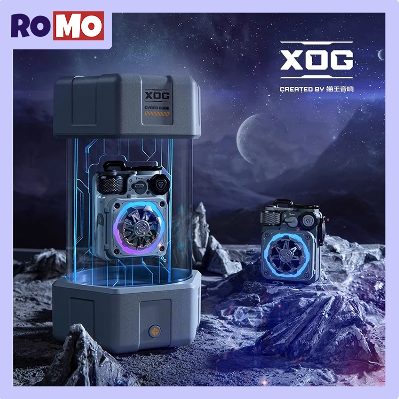 XOG Mechanical Field Cube Portable Bluetooth Speaker Desktop Decoration Waterproof RGB Light Cyber Outdoor Speaker Boys Gift
XOG Mechanical Field Cube Portable Bluetooth Speaker Desktop Decoration Waterproof RGB Light Cyber Outdoor Speaker Boys Gift