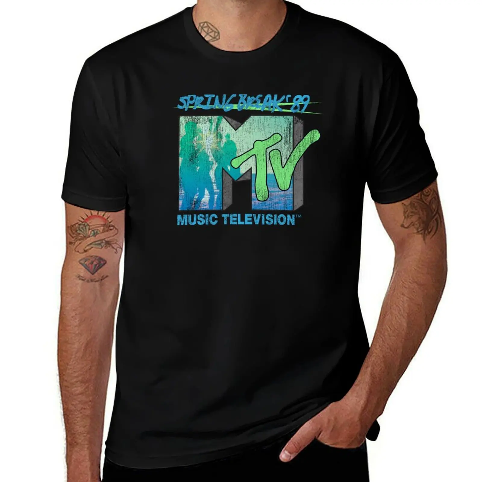 MTV Spring Break 89 Retro Beach Logo T-Shirt funny t shirts man t shirts for man cotton soft
MTV Spring Break 89 Retro Beach Logo T-Shirt funny t shirts man t shirts for man cotton soft