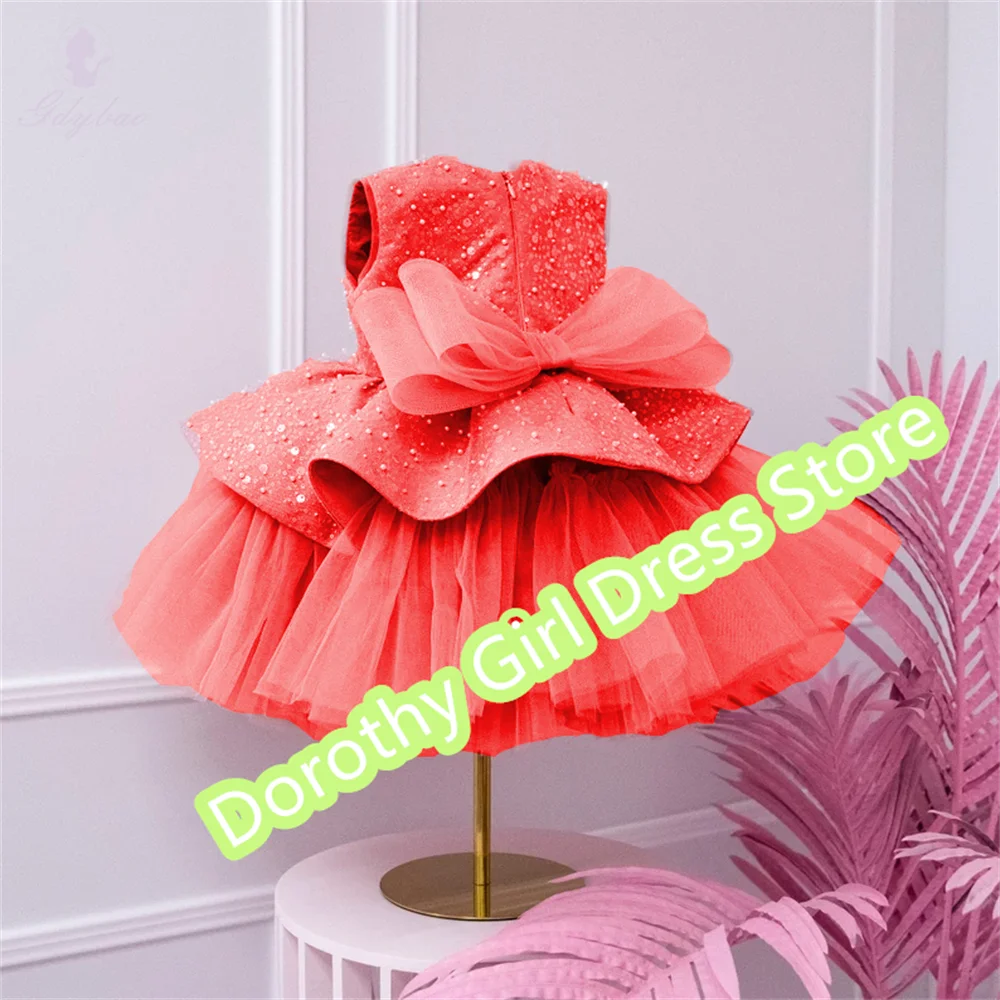 Red Sequined Flower Girl Dress Short First Communion Birthday Wedding School Event Banquet Show Princess Evening Dress
Red Sequined Flower Girl Dress Short First Communion Birthday Wedding School Event Banquet Show Princess Evening Dress