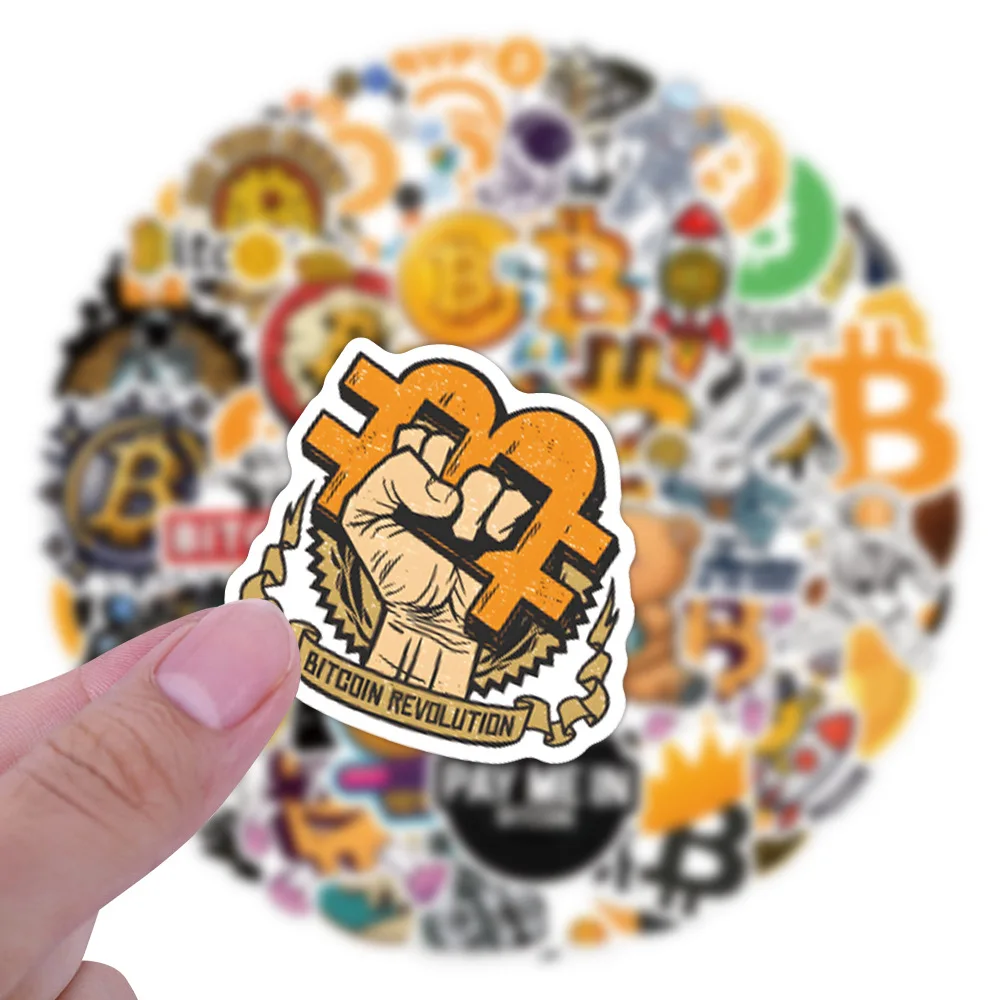 10/30/60PCS Cartoon Retro Bitcoin Sticker DIY Decoration Waterproof Skateboard Notebook Graffiti Toy
10/30/60PCS Cartoon Retro Bitcoin Sticker DIY Decoration Waterproof Skateboard Notebook Graffiti Toy