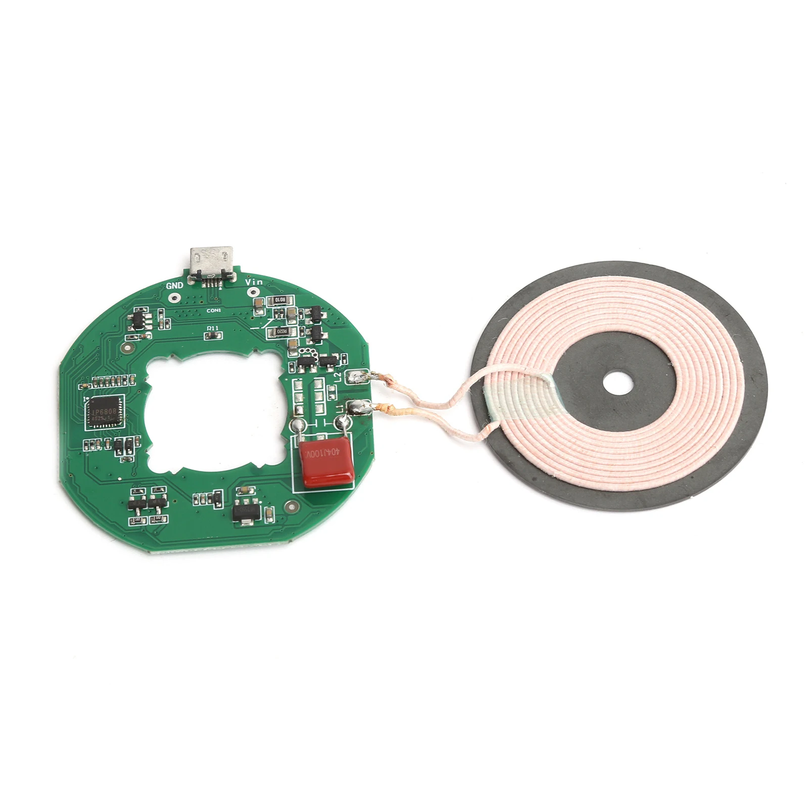 Universal 10W Qi Wireless Fast Charger Module Transmitter PCBA Circuit Board DIY Charging Coil Durable for DIY Electronic Device
Universal 10W Qi Wireless Fast Charger Module Transmitter PCBA Circuit Board DIY Charging Coil Durable for DIY Electronic Device