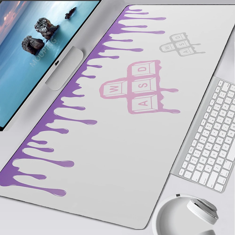 Purple Keyboard Pattern Desk Mat Large Mouse Pad XL Mouse Mats Anime Gaming Accessories Gaming Mousepad Suitable Office Supplies
Purple Keyboard Pattern Desk Mat Large Mouse Pad XL Mouse Mats Anime Gaming Accessories Gaming Mousepad Suitable Office Supplies