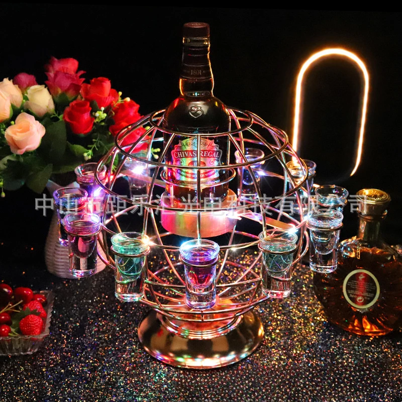 BarKTVLuminous cup holder, bullet bar counter bartender wine rack, heart-shaped cocktail rack, creative style wine rack
BarKTVLuminous cup holder, bullet bar counter bartender wine rack, heart-shaped cocktail rack, creative style wine rack