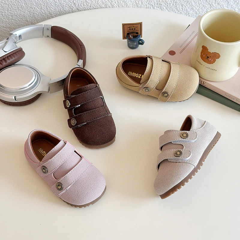 New Solid Boys Girls Flats Shoes Spring Autumn Hook Loop Children Casual Shoes Anti Slip Soft Sole Kids PU Leather Shoes 21-30
New Solid Boys Girls Flats Shoes Spring Autumn Hook Loop Children Casual Shoes Anti Slip Soft Sole Kids PU Leather Shoes 21-30