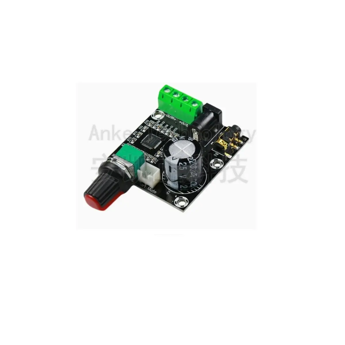 PAM8610 Digital Power Amplifier Board 2.0 Dual - channel 2*15W Stereo Audio Amplification Module with Potentiometer 12V
PAM8610 Digital Power Amplifier Board 2.0 Dual - channel 2*15W Stereo Audio Amplification Module with Potentiometer 12V