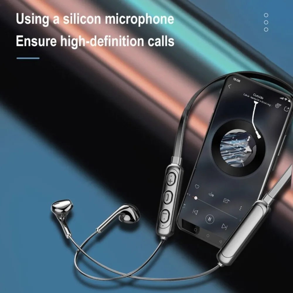 Stereo Neck-Hanging Type Bilateral Wireless Earphones With Mic Bluetooth Headset Bluetooth Headphone Bluetooth Earphone
Stereo Neck-Hanging Type Bilateral Wireless Earphones With Mic Bluetooth Headset Bluetooth Headphone Bluetooth Earphone