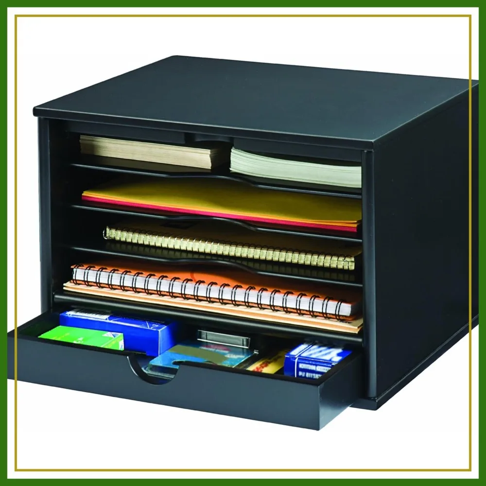 Simply Put 4-Shelf Desktop Organizer, Black (4720-5)
Simply Put 4-Shelf Desktop Organizer, Black (4720-5)