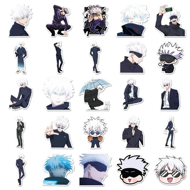 50PCS Anime Jujutsu Kaisen Series Graffiti Stickers Cartoon Character Gojo Satoru Creativity Printing Water Cup Luggage Sticker
50PCS Anime Jujutsu Kaisen Series Graffiti Stickers Cartoon Character Gojo Satoru Creativity Printing Water Cup Luggage Sticker