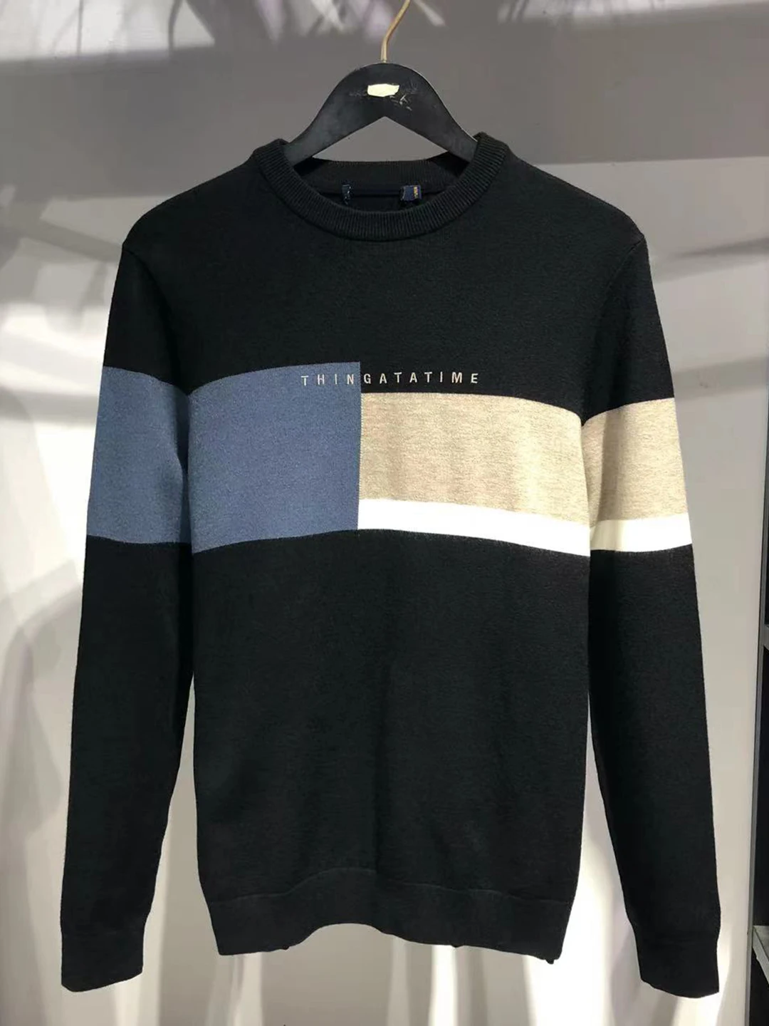 Men's Casual Knitted Sweater round Ne Color Blo Wool Blend Long Sve Comfortable Soft Polyester Acrylic Nylon Wool Silk
Men's Casual Knitted Sweater round Ne Color Blo Wool Blend Long Sve Comfortable Soft Polyester Acrylic Nylon Wool Silk