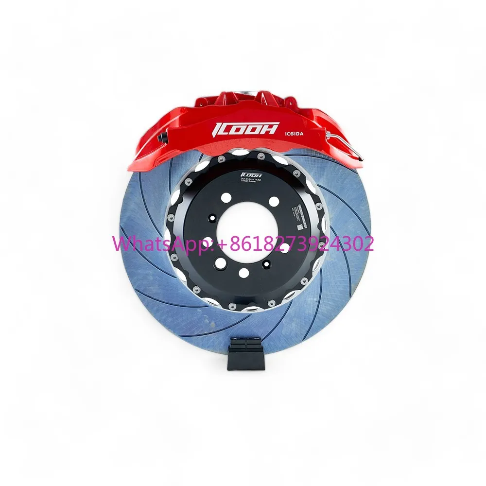 Customized Wholesale ICOOH IC6 Extravagant 6 Pistons Modified Racing Big Brake Kits 380/390/410mm Brake Sets for BMW Mercedes
Customized Wholesale ICOOH IC6 Extravagant 6 Pistons Modified Racing Big Brake Kits 380/390/410mm Brake Sets for BMW Mercedes