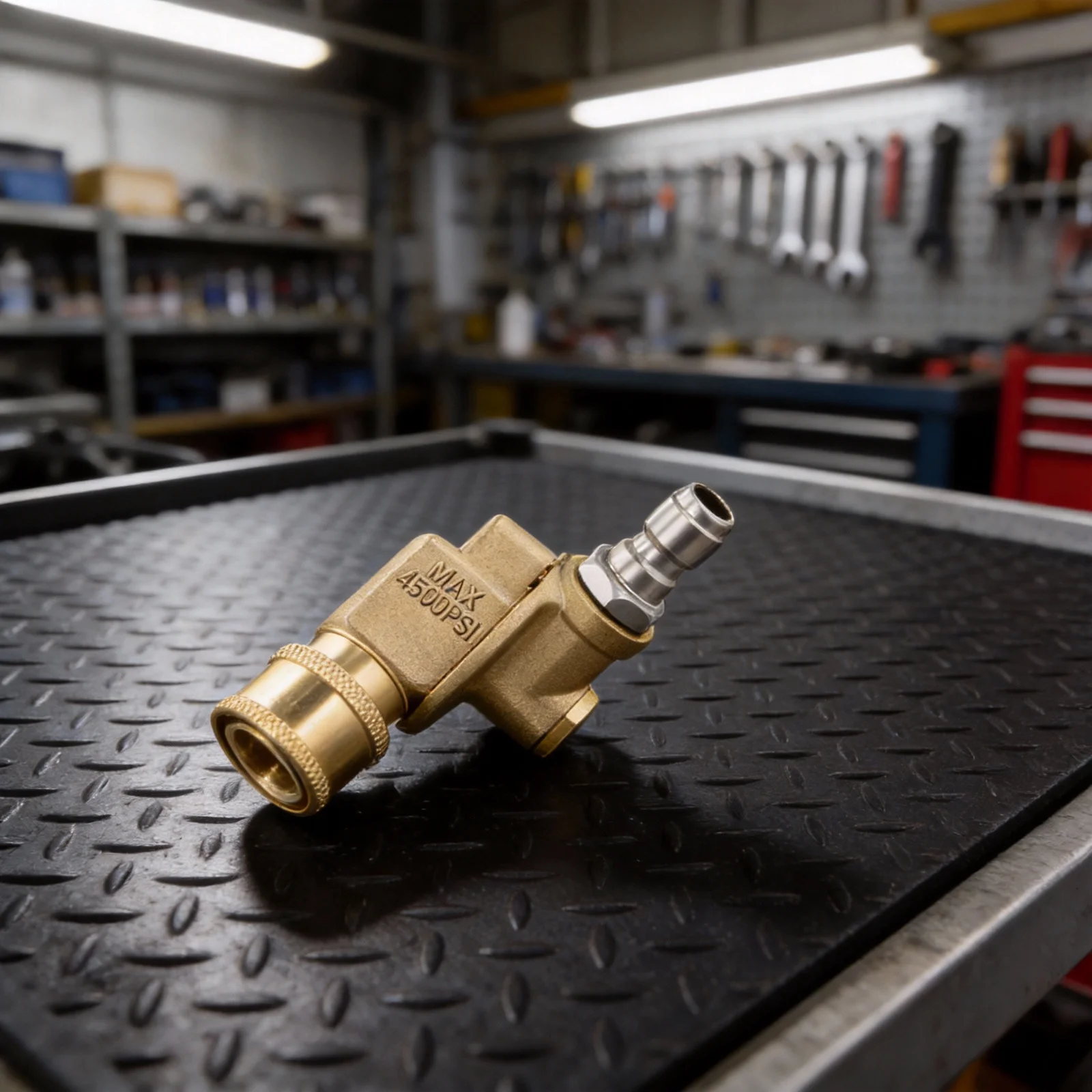 High Pressure Tool Gutter Cleaner Outdoor Cleaning 1 4inch Quick Connector 240 Degree Rotation Brass Construction
High Pressure Tool Gutter Cleaner Outdoor Cleaning 1 4inch Quick Connector 240 Degree Rotation Brass Construction