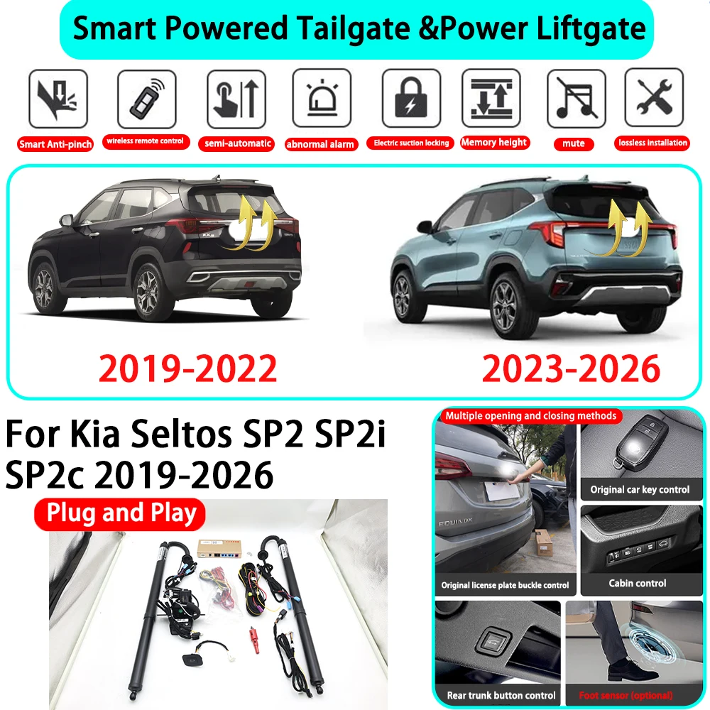for Kia Seltos SP2 SP2i SP2c 2019-2026 OEM Smart Automatic Powered Tailgate Electric Power Tailgate Lift Kit Key Close
for Kia Seltos SP2 SP2i SP2c 2019-2026 OEM Smart Automatic Powered Tailgate Electric Power Tailgate Lift Kit Key Close