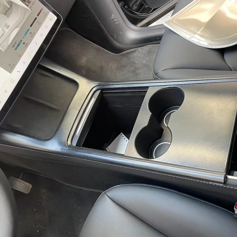 For Tesla model y 2021-2023 center console cover interior decoration adhesive panel cup holder car decoration accessories
For Tesla model y 2021-2023 center console cover interior decoration adhesive panel cup holder car decoration accessories