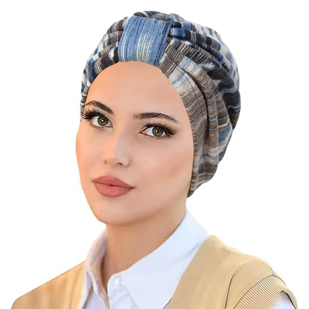 1pc Women's floral Print Turban Hat, Soft Comfortable Pre Tied Chemo Hat, lightweight Breathable Headwear
1pc Women's floral Print Turban Hat, Soft Comfortable Pre Tied Chemo Hat, lightweight Breathable Headwear