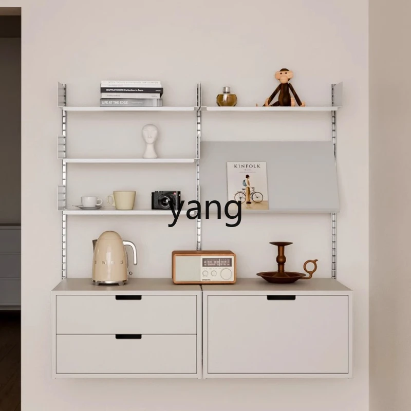 LH shelf simple modern wall mounted wrought iron baffle bookshelf living room wall hanging multi-layer
LH shelf simple modern wall mounted wrought iron baffle bookshelf living room wall hanging multi-layer