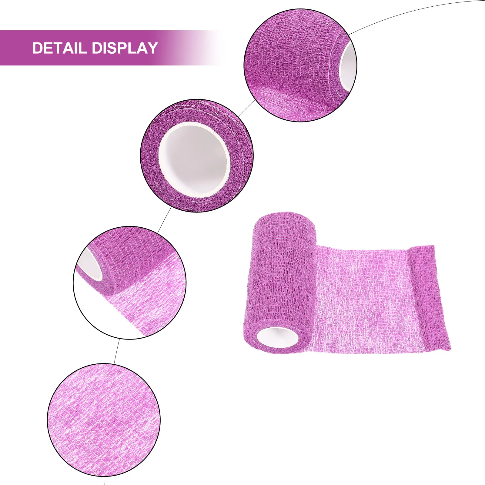 1 Roll Elastic Horse Leg Bandage Self Adhesive Non Woven Fabric Compact Wrap Breathing Gauze Portable Purple Multi Function
1 Roll Elastic Horse Leg Bandage Self Adhesive Non Woven Fabric Compact Wrap Breathing Gauze Portable Purple Multi Function