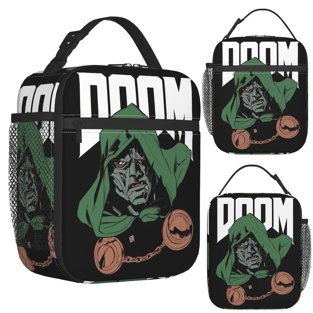 Американский рэпер MF Doom Mad Villain Music Artist Изолированная сумка для обеда для хранения пикника Коробки для еды Кулер Термальный ланч-бокс Tote
Американский рэпер MF Doom Mad Villain Music Artist Изолированная сумка для обеда для хранения пикника Коробки для еды Кулер Термальный ланч-бокс Tote