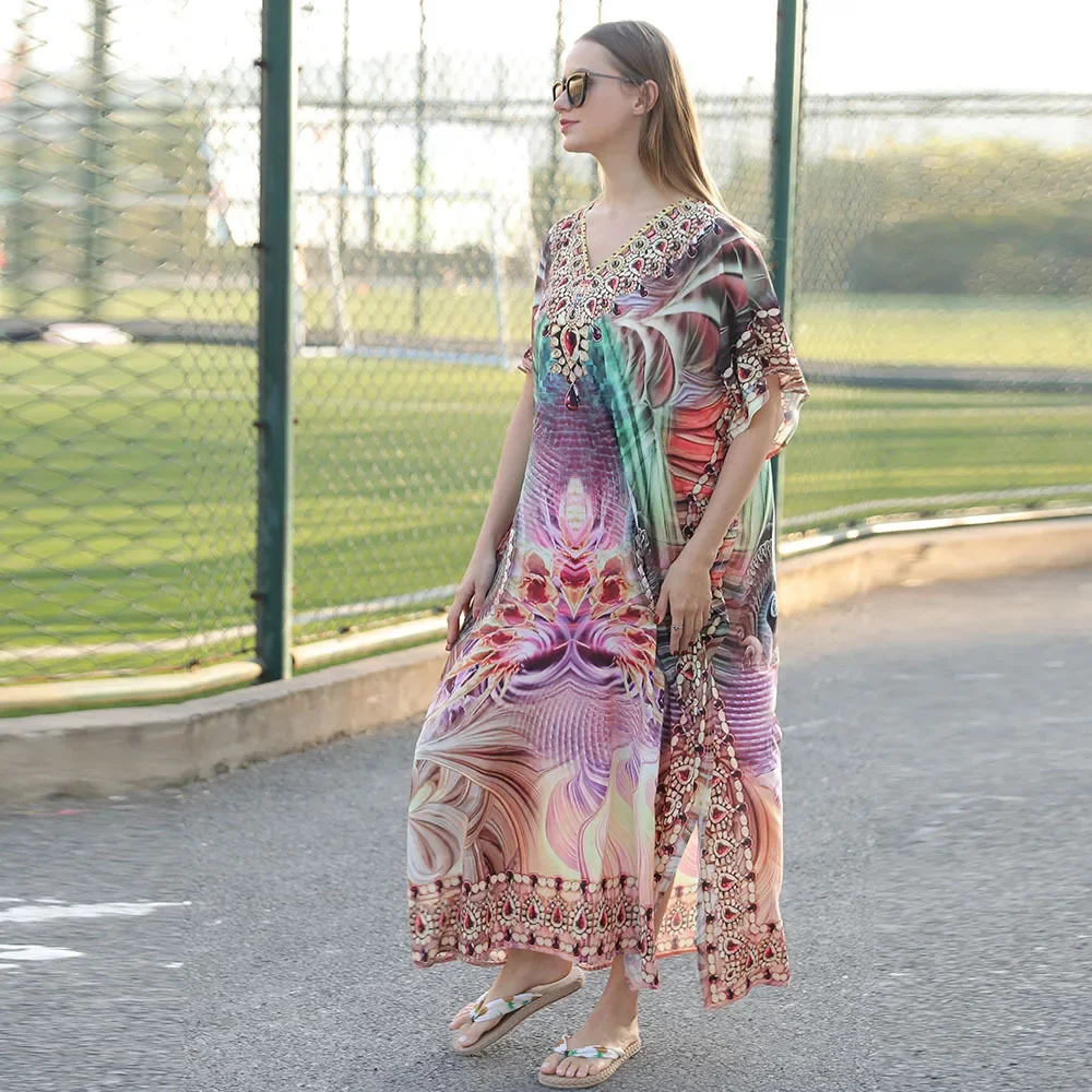 2025 Spring Summer Beach Blouse Quick-drying Print Seaside Sunscreen Suit Loose Holiday Gown Bikini Swimsuit Women Blouse P3
2025 Spring Summer Beach Blouse Quick-drying Print Seaside Sunscreen Suit Loose Holiday Gown Bikini Swimsuit Women Blouse P3