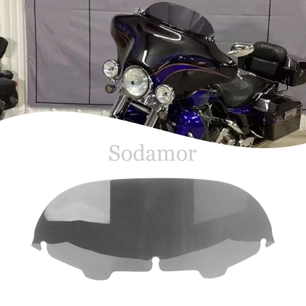 Новое высококачественное ветровое стекло из ABS-пластика для мотоциклов Harley Davidson Electra Glide, Street Glide, Touring 1996-2013, цвет дымчатый.
Новое высококачественное ветровое стекло из ABS-пластика для мотоциклов Harley Davidson Electra Glide, Street Glide, Touring 1996-2013, цвет дымчатый.