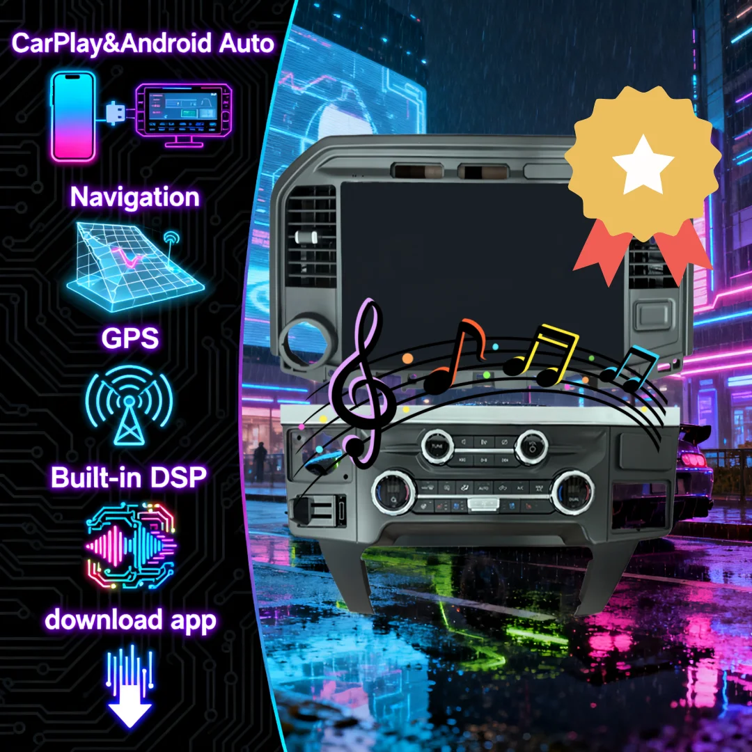 13.3" Screen For Ford Raptor F150 F250 F350 F450 F650 2015-2024 Carplay GPS Navigation Tape Recorder Stereo Media Video Player
13.3" Screen For Ford Raptor F150 F250 F350 F450 F650 2015-2024 Carplay GPS Navigation Tape Recorder Stereo Media Video Player