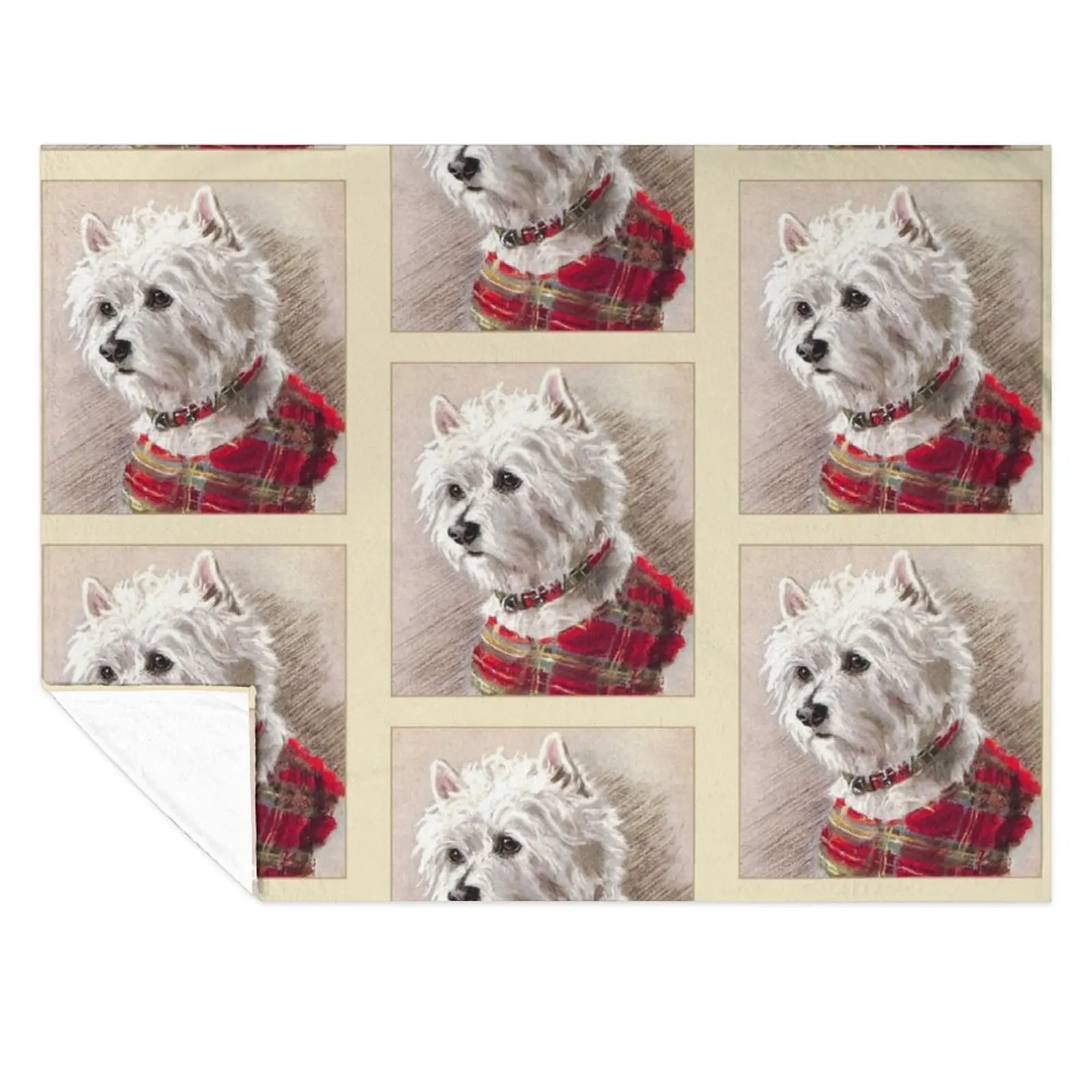 Scottish Highland Westie Dog Throw Blanket Hairys Decorative Sofa Luxury St bed plaid Blankets
Scottish Highland Westie Dog Throw Blanket Hairys Decorative Sofa Luxury St bed plaid Blankets
