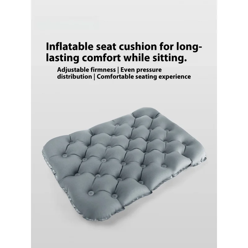 Inflatable Seat Cushion for Office Chair - Portable Air-Filled Sitting Pillow for Long Hours Study, Work, Tailbone Pain Relief
Inflatable Seat Cushion for Office Chair - Portable Air-Filled Sitting Pillow for Long Hours Study, Work, Tailbone Pain Relief